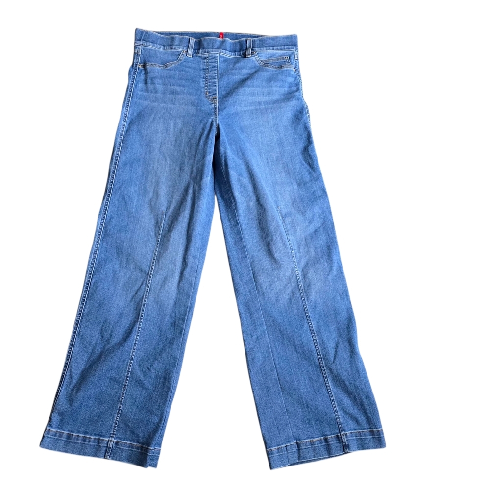SPANX Sky Blue Flare Jeans